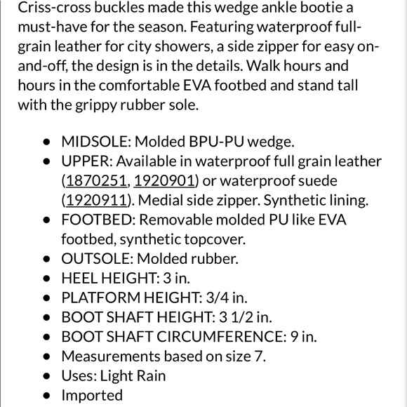 NWT Sorel Joan of Arctic Wedge 2 Buckle Bootie - Picture 14 of 14